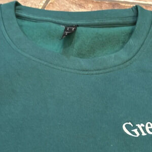 ADIDAS greenies pet/dog dry food long sleeve green color size XL sweatshirt
